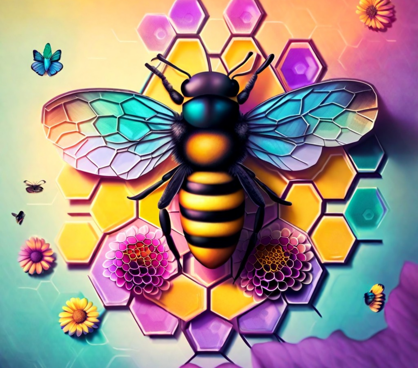 Colorful Bee