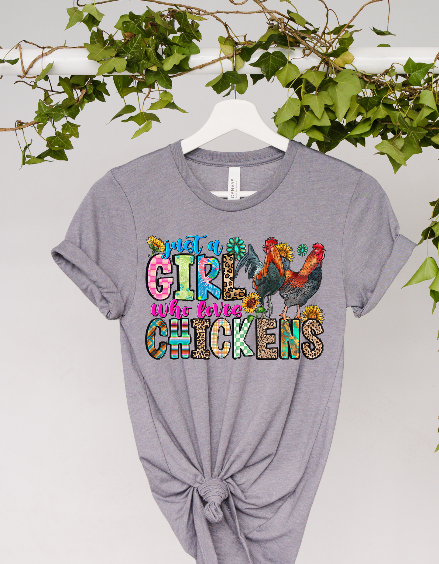Just a girl who loves chickens