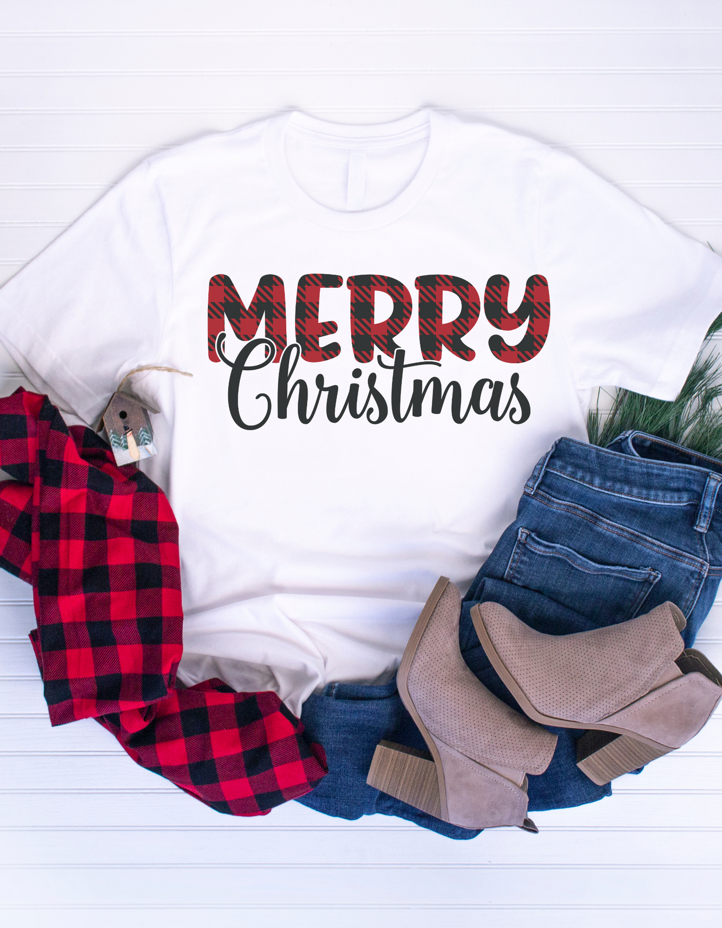 Merry Christmas Plaid