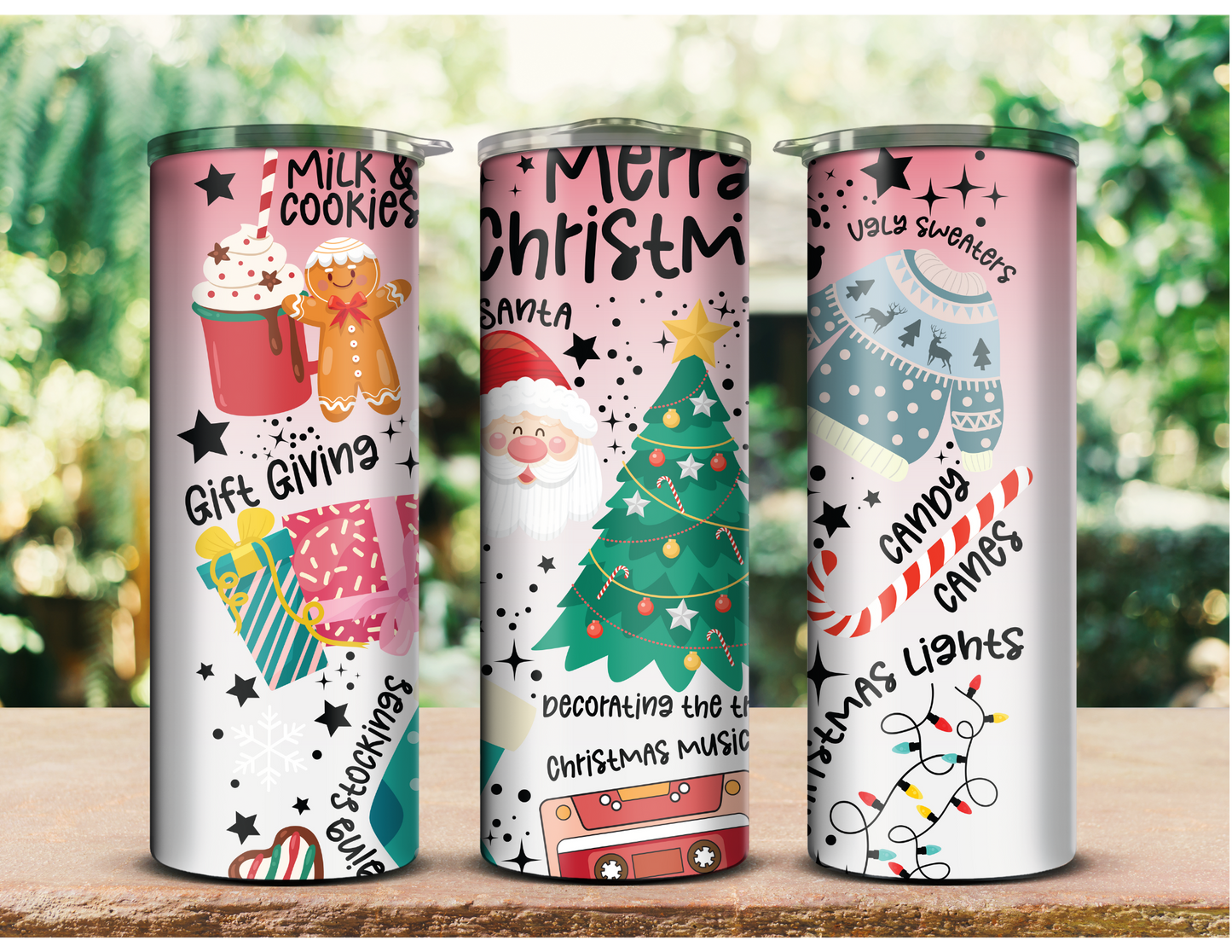 Merry Christmas Pink