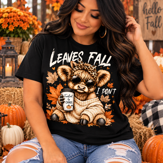 Leaves Fall White