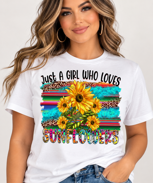Just a girl who loves Sunflowers