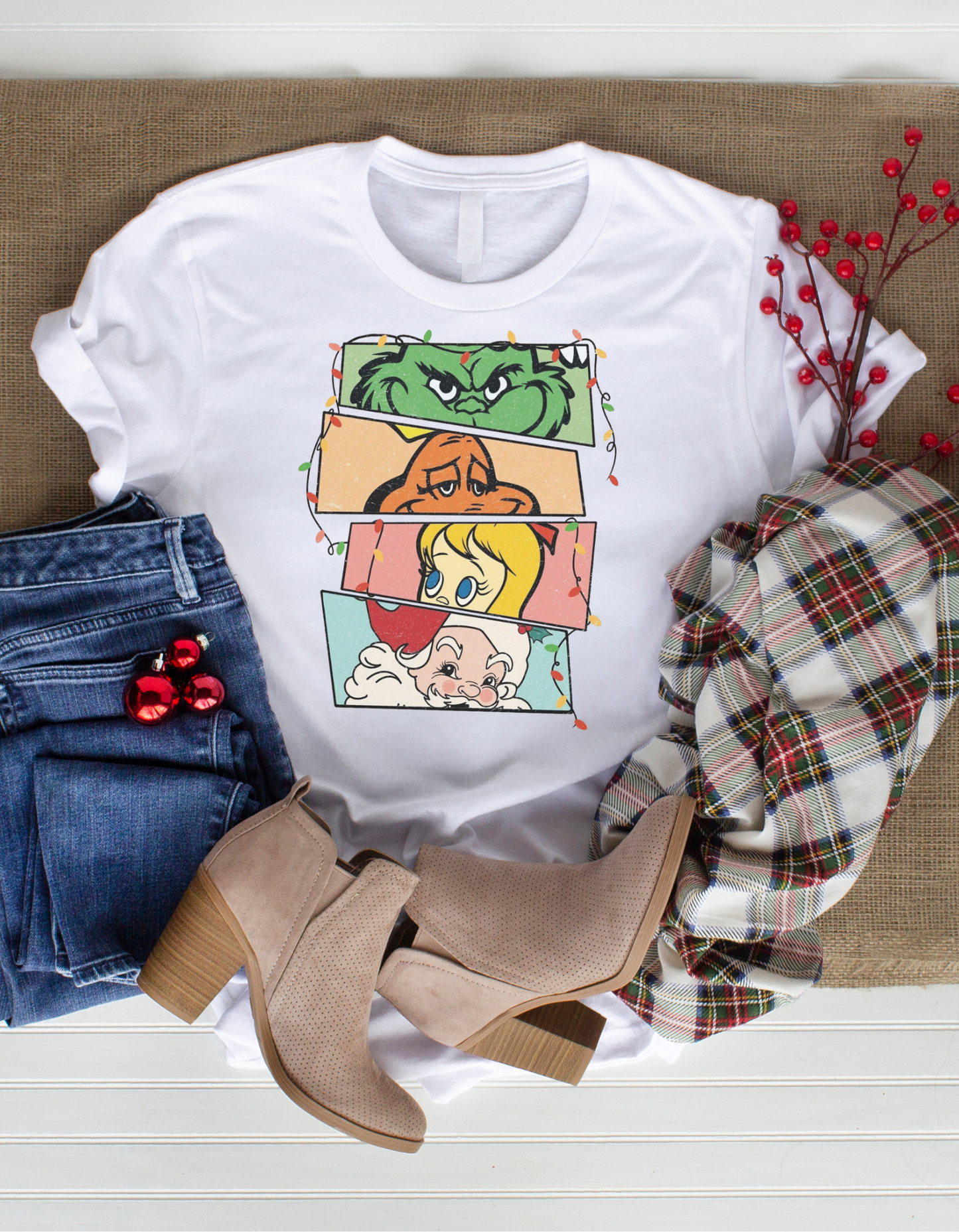 Christmas stacked Grinch