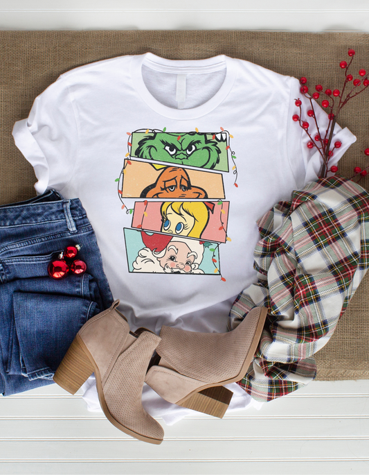 Christmas stacked Grinch