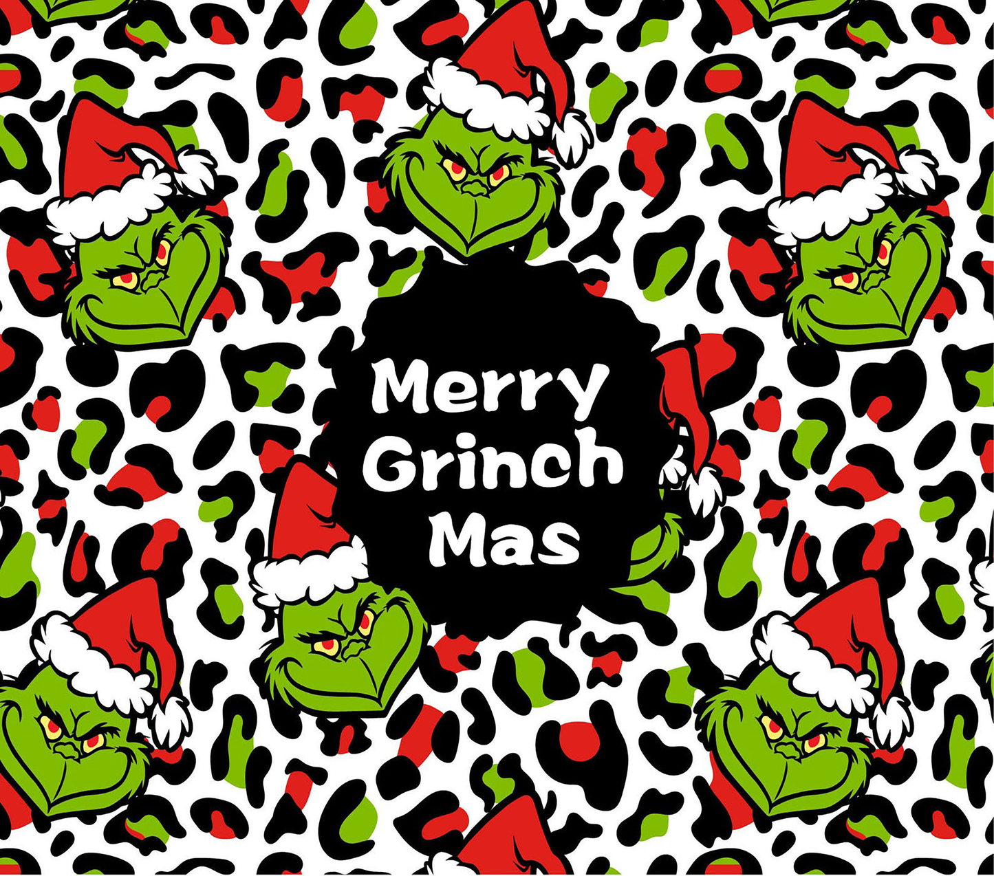 Black Red Green Cheetah