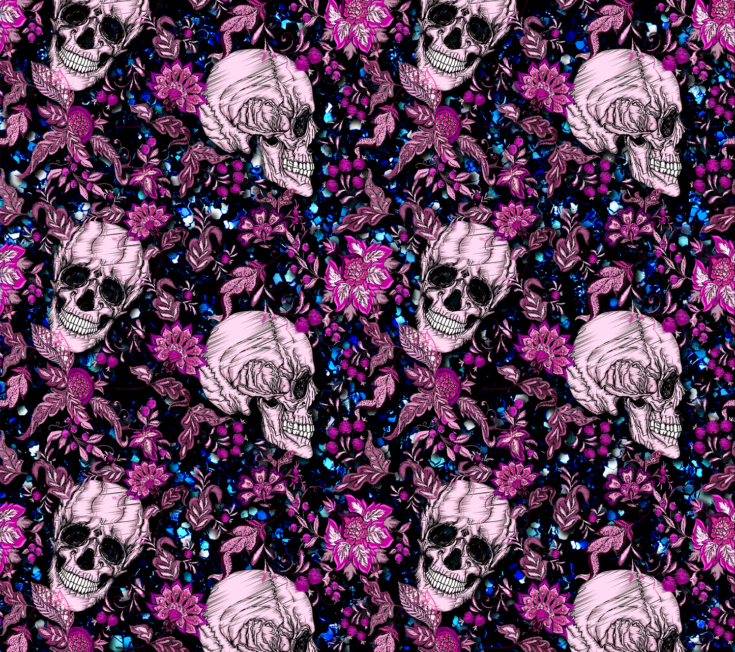 Floral Skull