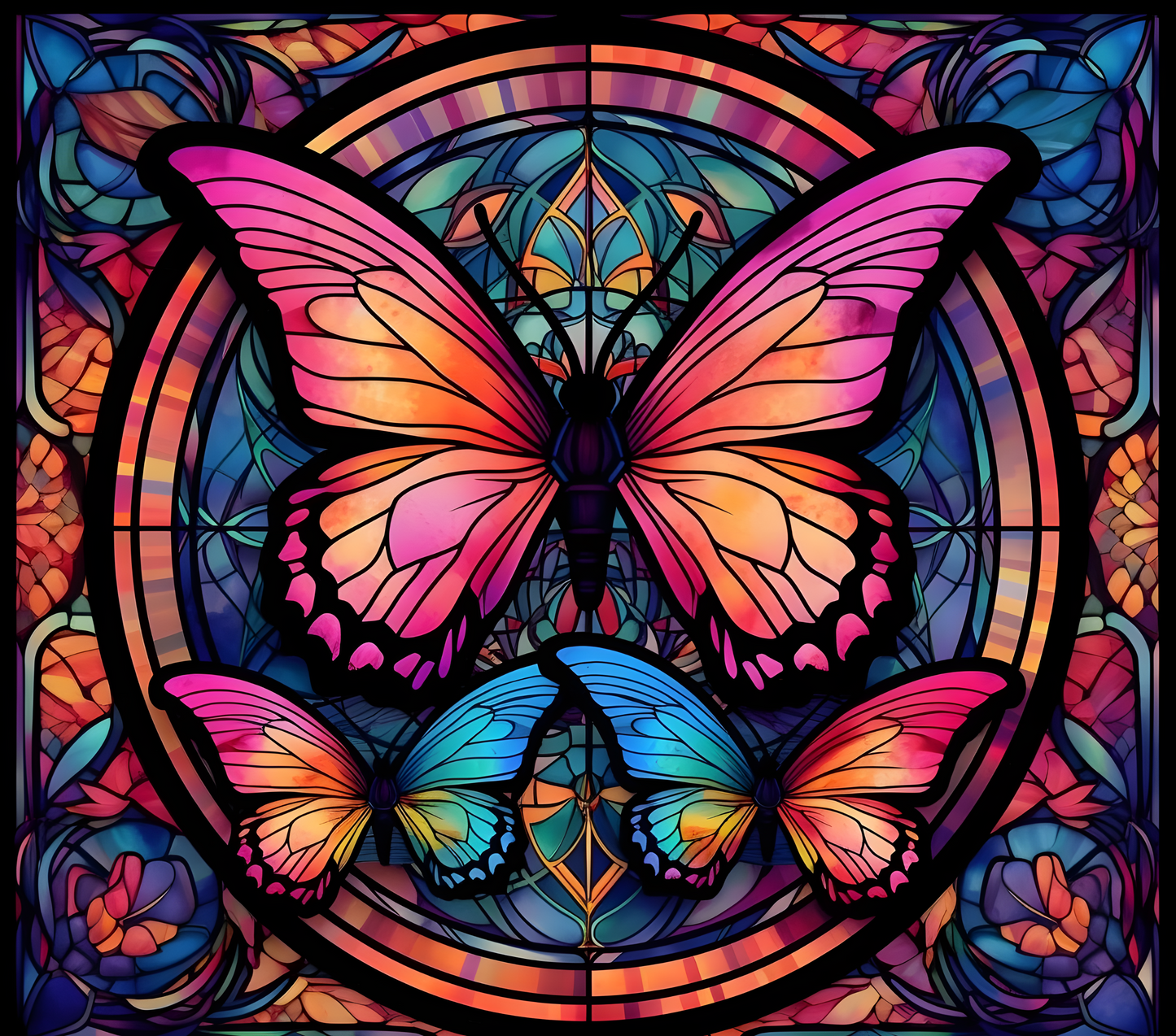 Mosaic Butterfly