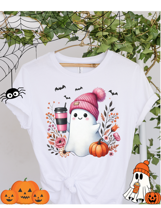 Pink Coffee Ghost