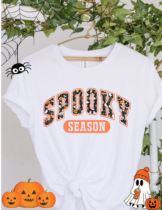 Spooky Season with ghost orange