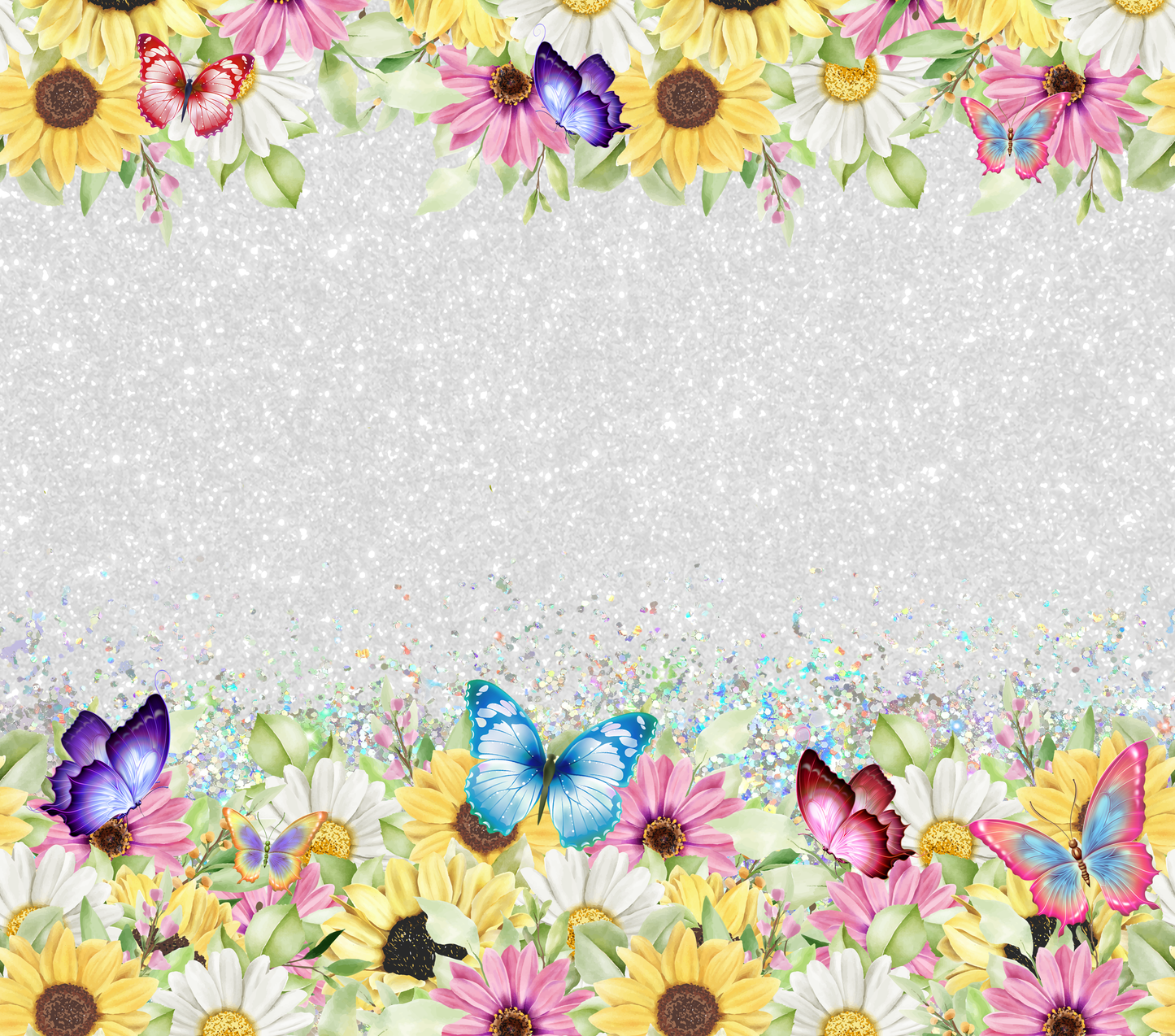 Glitter Sunflower