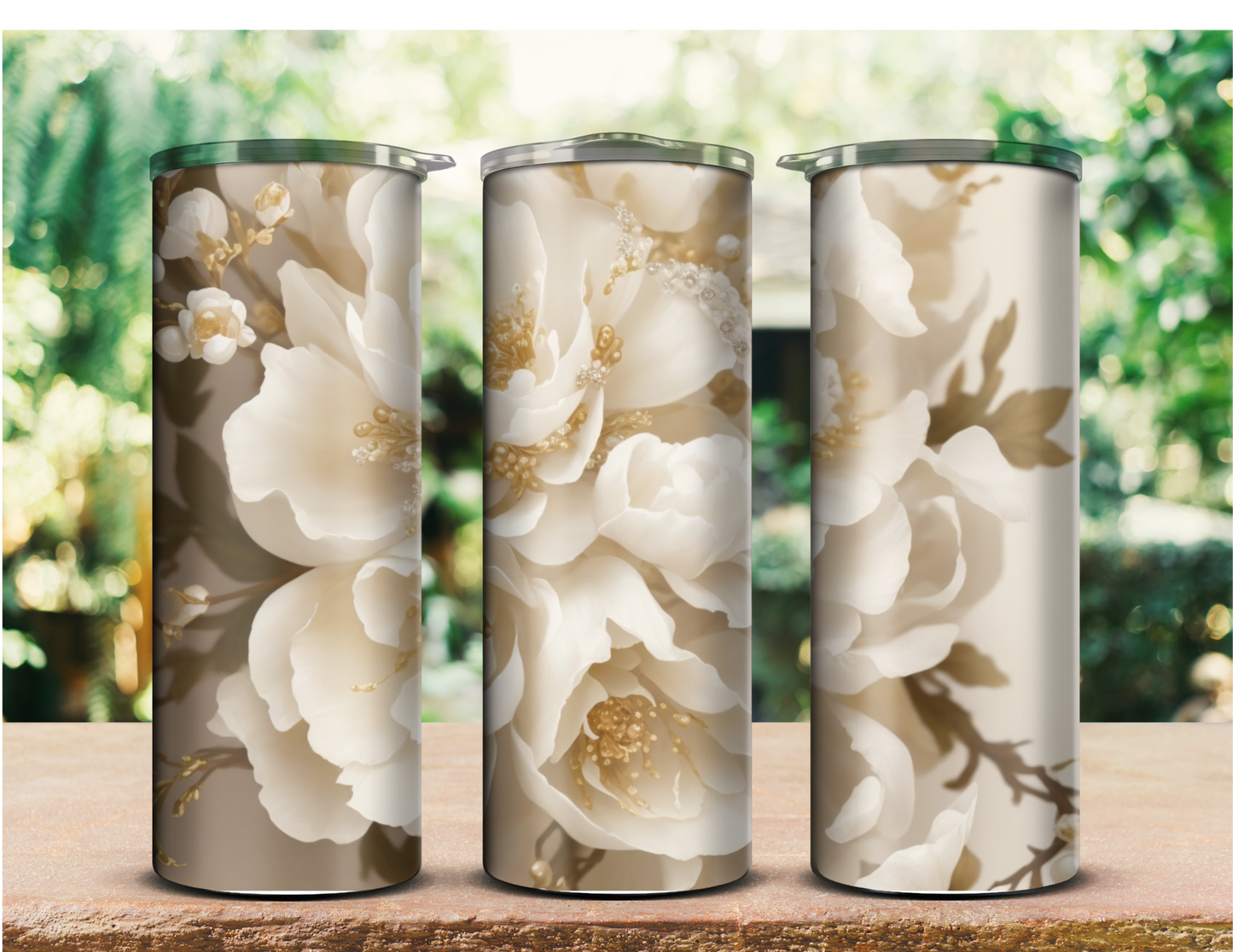 White Gold Flowers