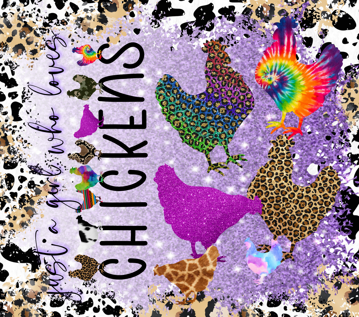 Just a girl who loves chickens