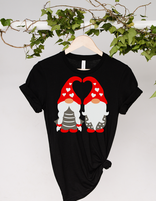 Two Gnomes with Hearts