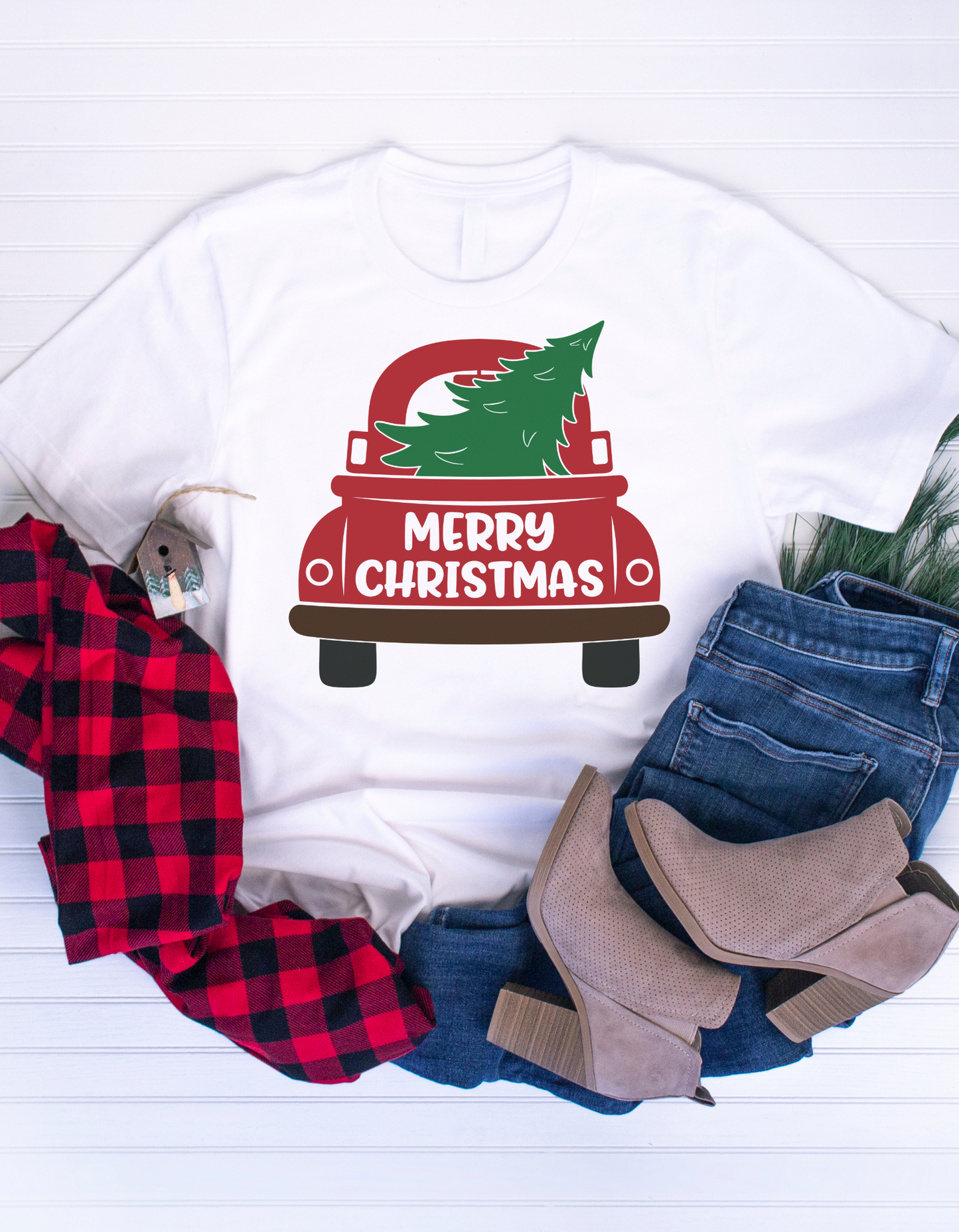 Christmas Red Truck