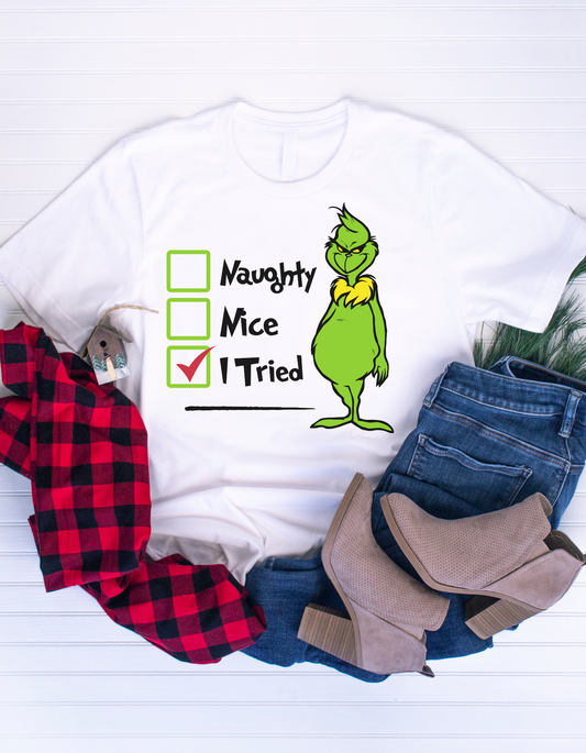 Naughty Nice Tired